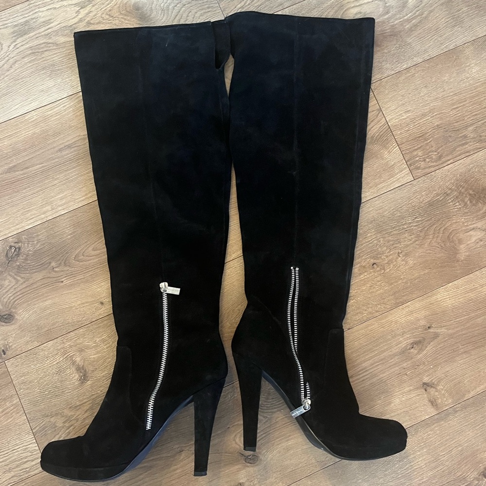 MICHAEL Michael Kors Black Over the Knee Boots